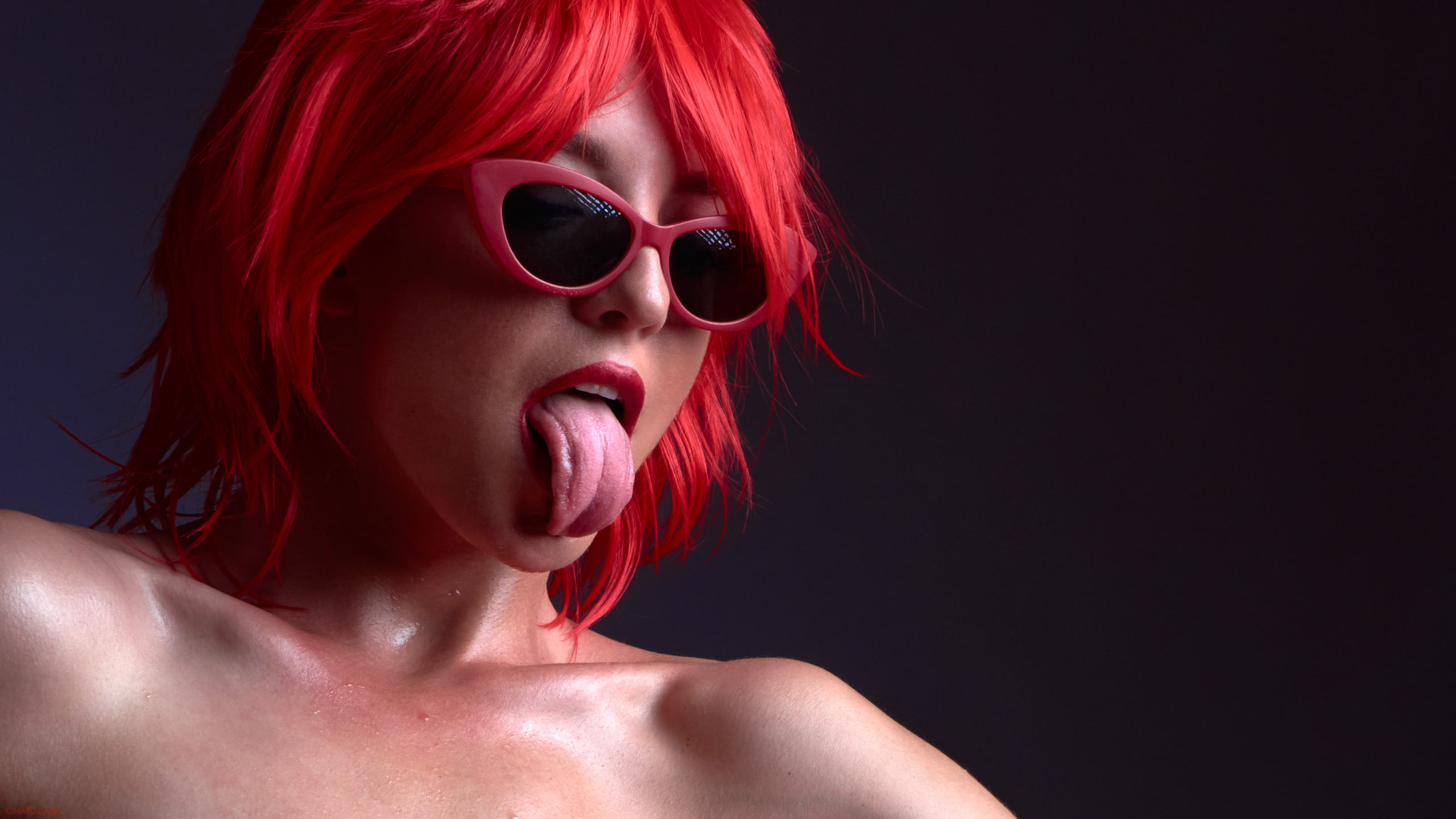 Yulia Nelson Pink France studio Swedish-Ukrainian nude art photographer Cinaed Dane